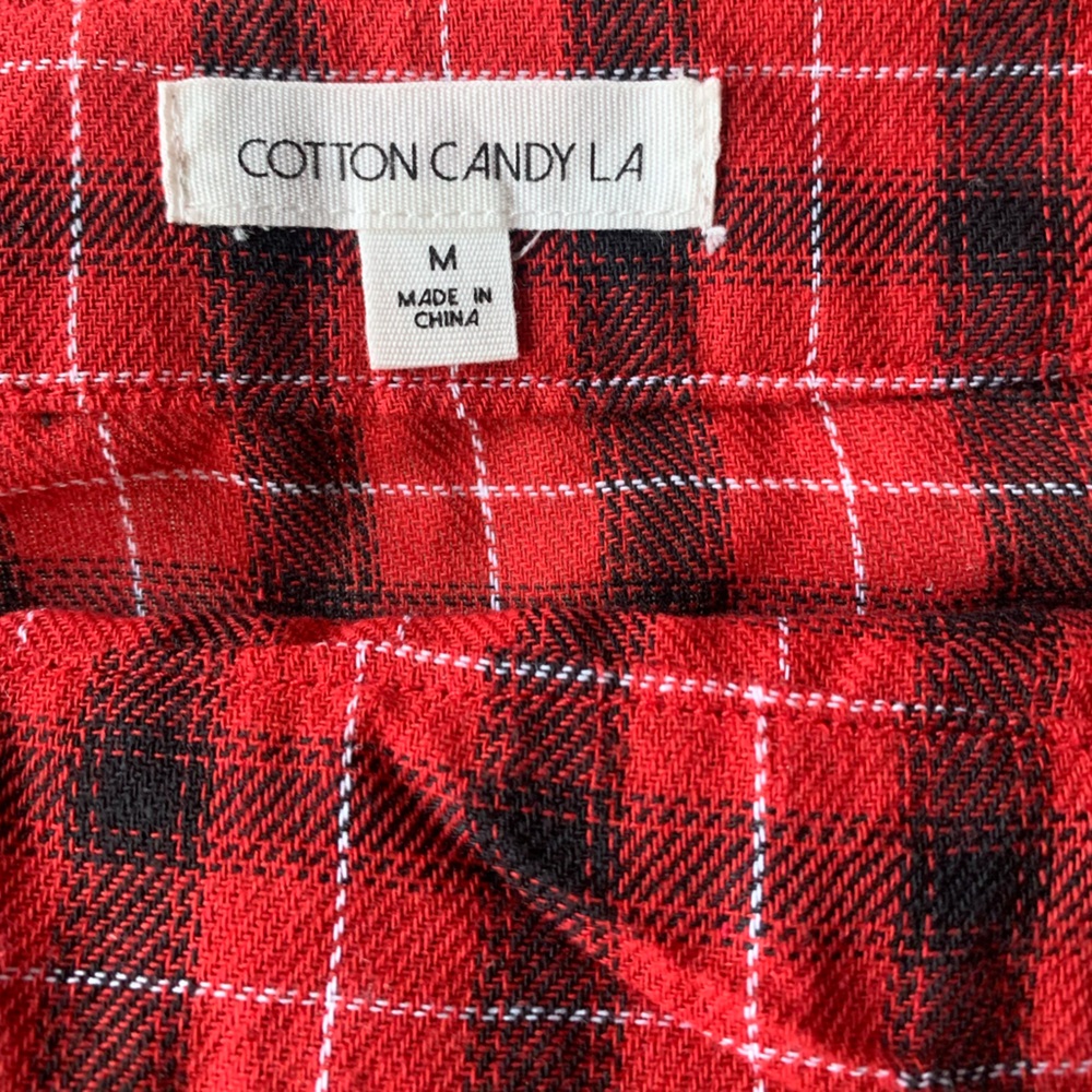 Red plaid skirt - Picture 7 of 11